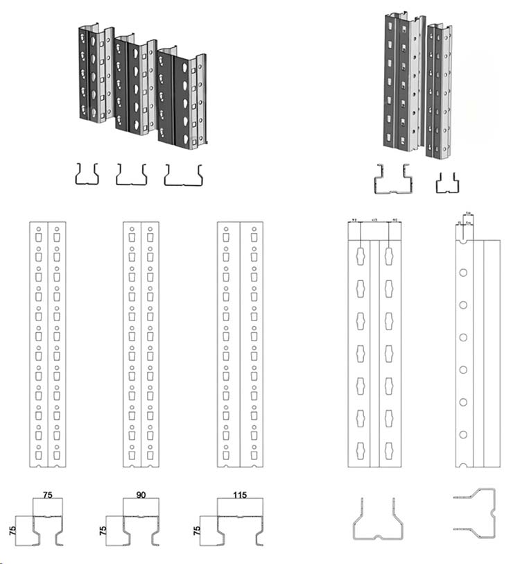 Rack-Upright-Roll-Forming-Machine