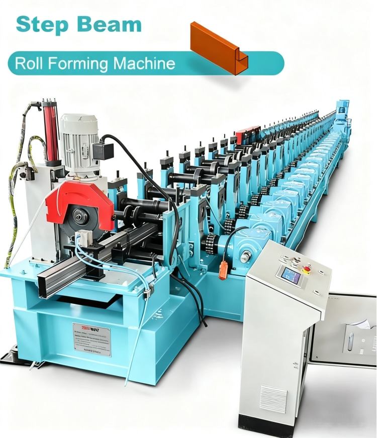 Warehouse Rack P Step Beam Roll Forming Machine