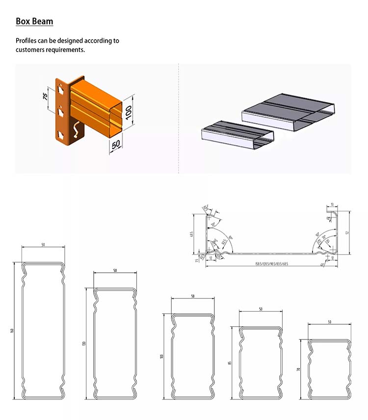 Rack-Box-Beam-Roll-Forming-Machine