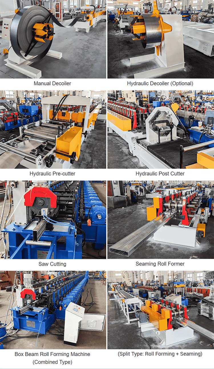 Rack-Box-Beam-Roll-Forming-Machine