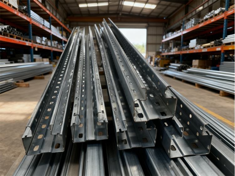 Heavy Duty Rack Upright Roll Forming Machine