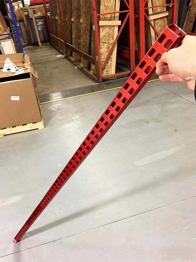 High Efficiency Customizable Racking Beam Roll Form Machine