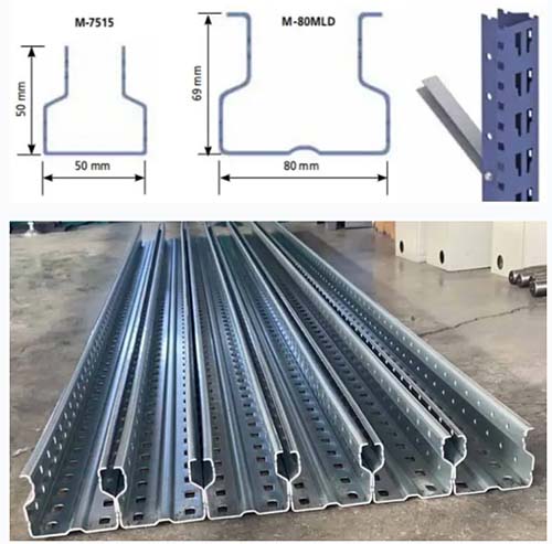 High-Quality-Rack-Upright-Roll-Forming-Machine