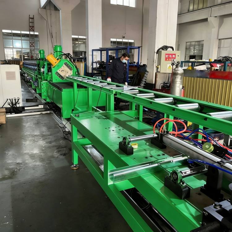 Automatic Storage Rack Beam Roll Forming Machine Line