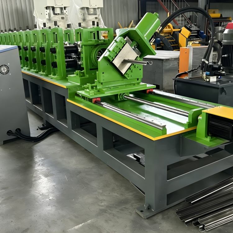 Rack Shelf Stiffener Roll Forming Machine