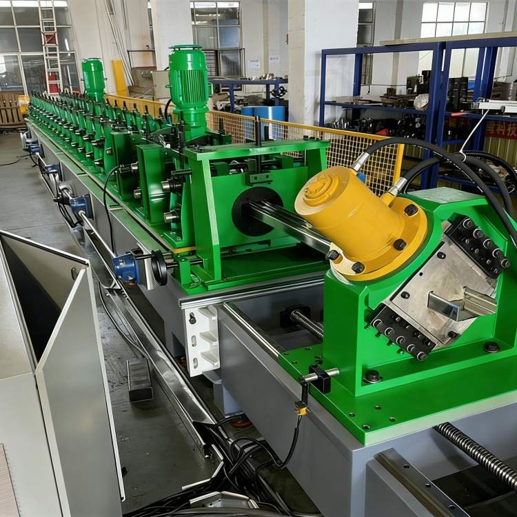 Shutter Rack Support Rail Roll Forming Machine