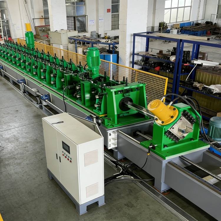 Shutter Rack Support Rail Roll Forming Machine