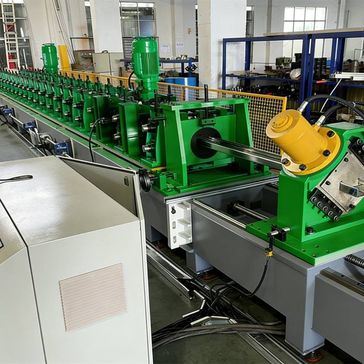 Shutter Rack Support Rail Roll Forming Machine