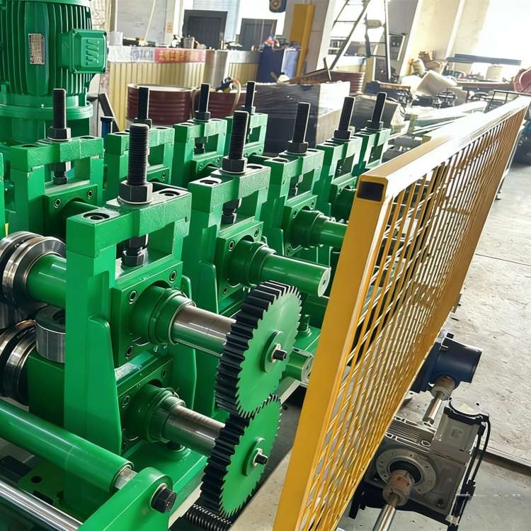 Shutter Rack Support Rail Roll Forming Machine
