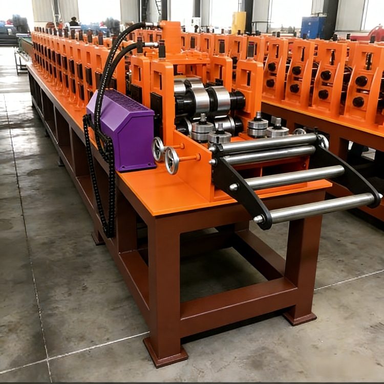 Rack Shelf Stiffener Roll Forming Machine