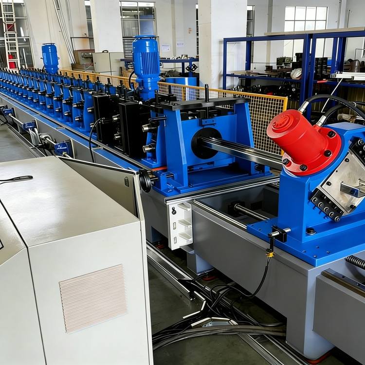 Shutter Rack Support Rail Roll Forming Machine