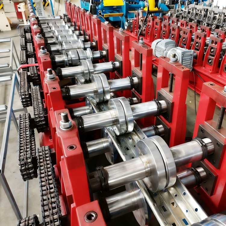 Premium Upright Rack Roll Forming Machine For Durable Storage System