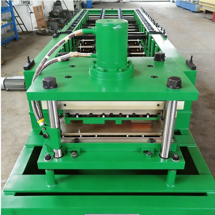 Supermarket Storage Rack Panel Roll Forming Machine