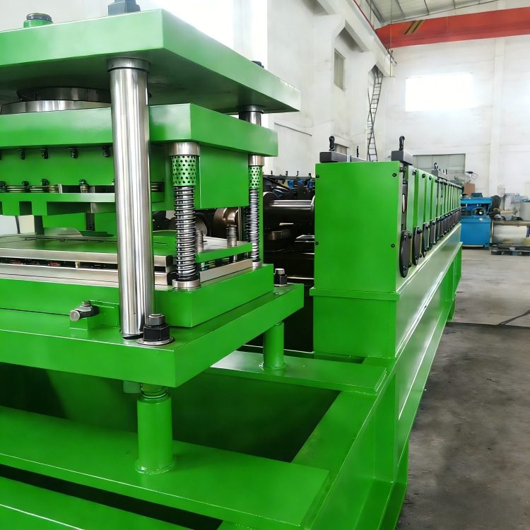 Supermarket Storage Rack Panel Roll Forming Machine