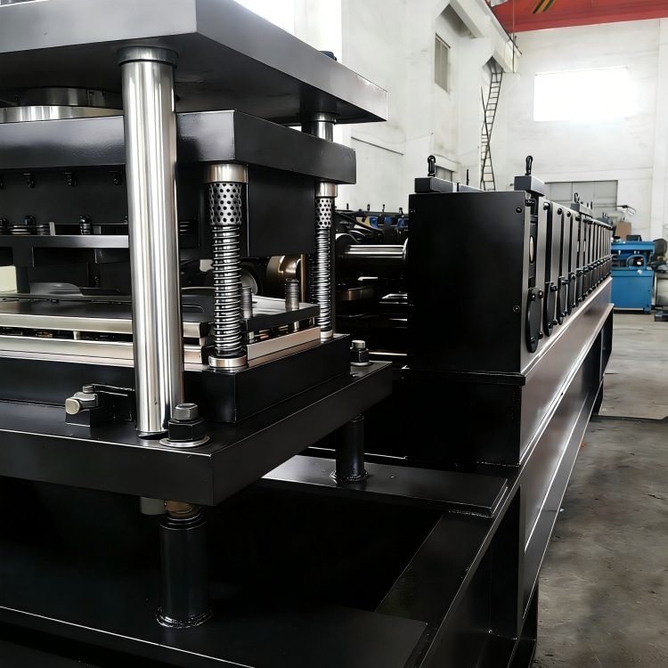 Supermarket Storage Rack Panel Roll Forming Machine