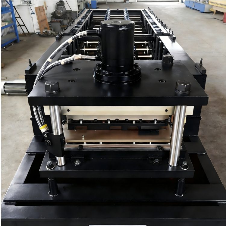 Supermarket Storage Rack Panel Roll Forming Machine