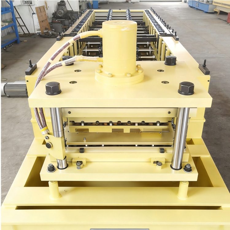 Supermarket Storage Rack Panel Roll Forming Machine