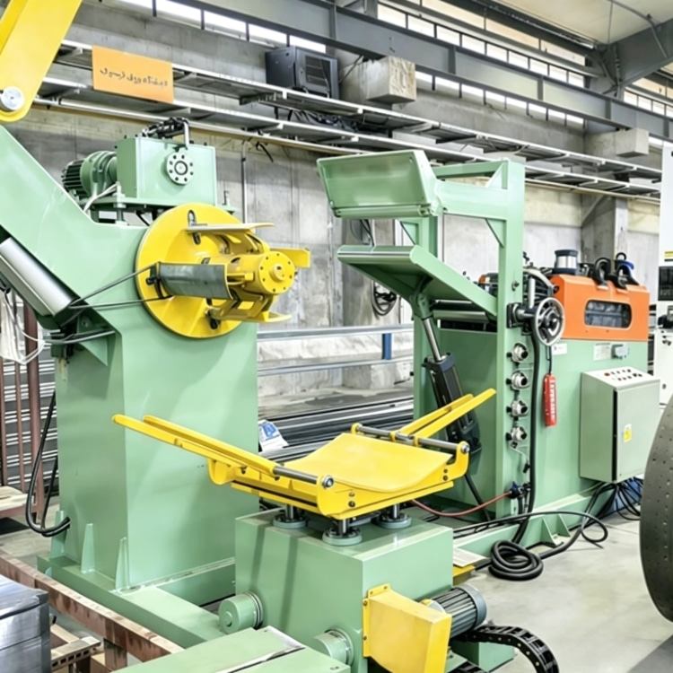 Shelf Rack Roll Forming Machine, a high-precision industrial equipment specialized in mass production of shelf rack uprights. The machine features a robust steel frame, integrated PLC control system with touchscreen interface, and multi-station forming rolls, showing its compact and professional structure. It is widely used in manufacturing high-quality structural components for industrial warehouses, commercial storage racks and logistics centers, with stable performance and high production efficiency.