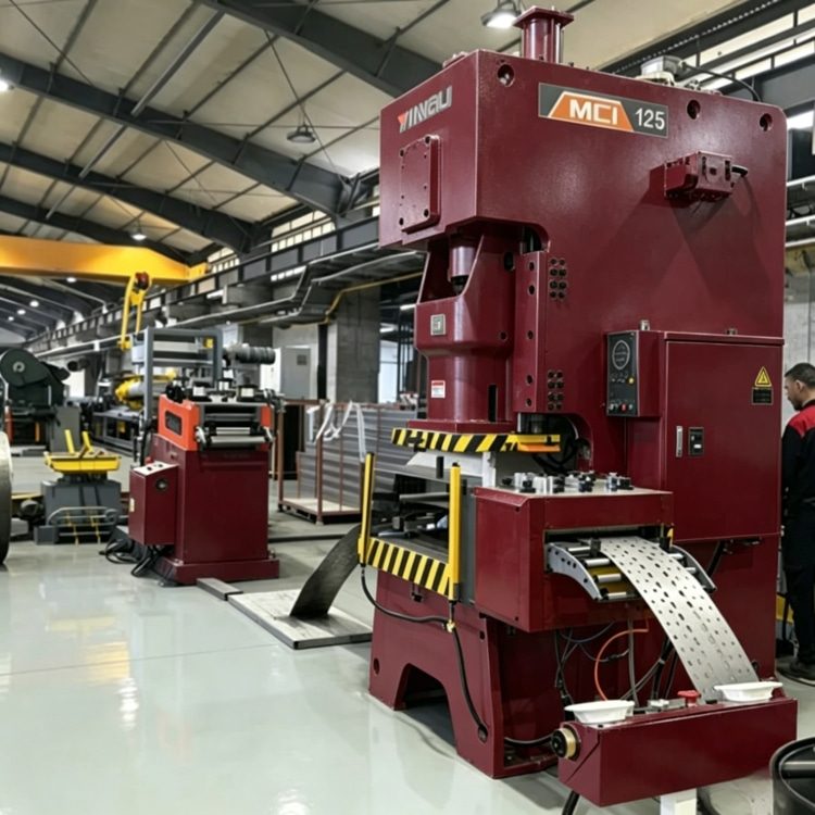 Parameter Specification Machine Type Shelf Rack Roll Forming Machine Material Thickness 1.0 ~ 3.5 mm Material Width 50 ~ 250 mm Forming Stations 12 ~ 20 stations Max Forming Speed 10 ~ 18 m/min Decoiler Manual / Hydraulic / Motorized Cutting Method Flying Cut / Hydraulic Shear Drive System Electric / PLC Control Power 20 ~ 35 kW Machine Dimensions (L×W×H) 10–14 m × 1.5 m × 1.8 m Machine Weight 7 ~ 14 tons Tolerance ±1 mm Suitable Material Cold Rolled Steel / Galvanized Steel Optional Features Automatic Punching,Stacking,Labeling