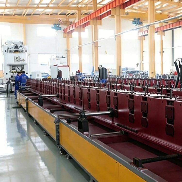 Shelf Panel Roll Forming Machine is professional industrial equipment for producing metal shelf panels. Adopting multi-station roller forming and PLC automatic control system, it features stable operation, high precision and high production speed. Suitable for manufacturing various metal shelf boards used in warehouse storage, supermarket shelves and logistics rack systems.