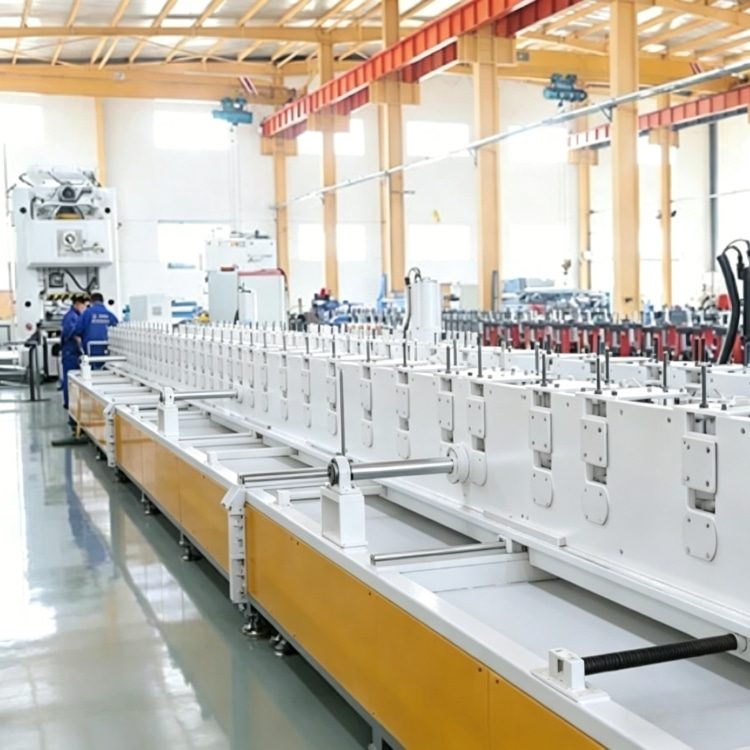 Shelf Panel Roll Forming Machine is professional industrial equipment for producing metal shelf panels. Adopting multi-station roller forming and PLC automatic control system, it features stable operation, high precision and high production speed. Suitable for manufacturing various metal shelf boards used in warehouse storage, supermarket shelves and logistics rack systems.