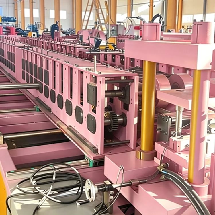Shelf Panel Roll Forming Machine is professional industrial equipment for producing metal shelf panels. Adopting multi-station roller forming and PLC automatic control system, it features stable operation, high precision and high production speed. Suitable for manufacturing various metal shelf boards used in warehouse storage, supermarket shelves and logistics rack systems.