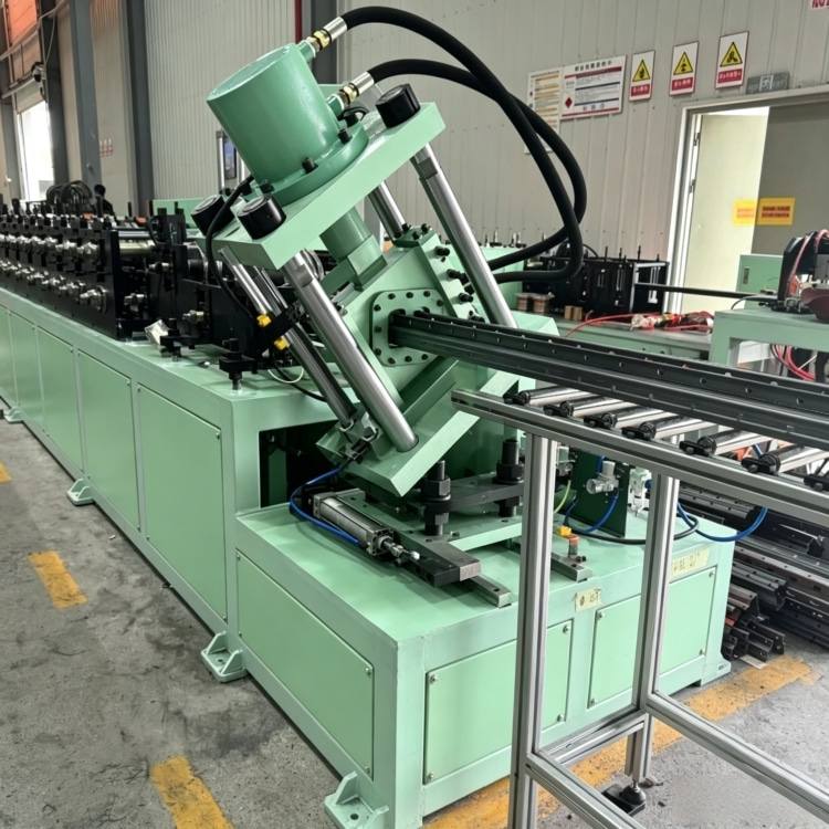 Xinnuo Heavy-Duty Upright Roll Forming Machine is a full-automatic production line for warehouse rack uprights. Equipped with multi-station forming rollers and intelligent PLC control system, it features high strength, precise dimension and stable running performance. Ideal for manufacturing heavy-load rack columns for industrial warehouses and logistics storage systems.