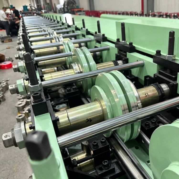Xinnuo Heavy-Duty Upright Roll Forming Machine is a full-automatic production line for warehouse rack uprights. Equipped with multi-station forming rollers and intelligent PLC control system, it features high strength, precise dimension and stable running performance. Ideal for manufacturing heavy-load rack columns for industrial warehouses and logistics storage systems.