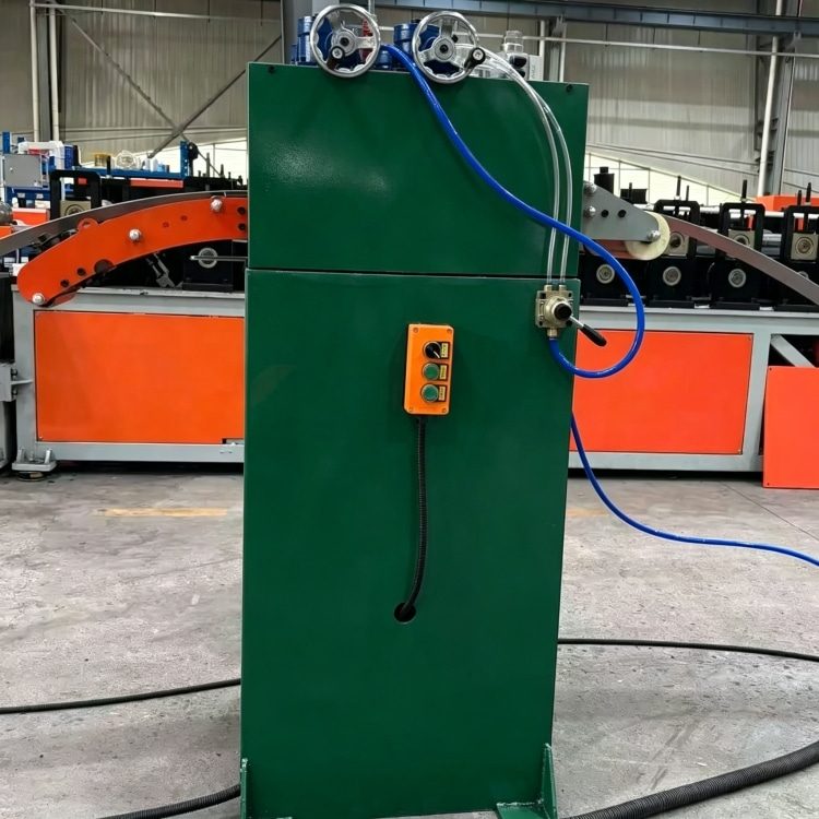 Xinnuo Heavy-Duty Upright Roll Forming Machine is a full-automatic production line for warehouse rack uprights. Equipped with multi-station forming rollers and intelligent PLC control system, it features high strength, precise dimension and stable running performance. Ideal for manufacturing heavy-load rack columns for industrial warehouses and logistics storage systems.
