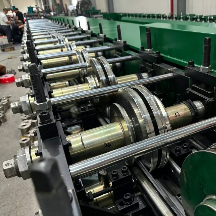 Xinnuo Heavy-Duty Upright Roll Forming Machine is a full-automatic production line for warehouse rack uprights. Equipped with multi-station forming rollers and intelligent PLC control system, it features high strength, precise dimension and stable running performance. Ideal for manufacturing heavy-load rack columns for industrial warehouses and logistics storage systems.