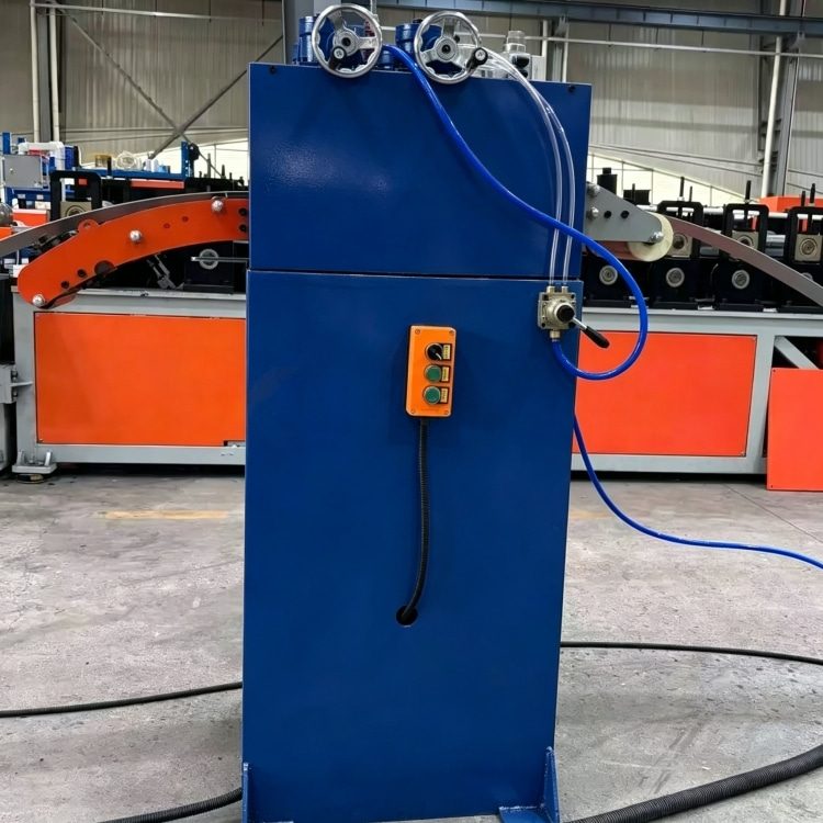 Xinnuo Heavy-Duty Upright Roll Forming Machine is a full-automatic production line for warehouse rack uprights. Equipped with multi-station forming rollers and intelligent PLC control system, it features high strength, precise dimension and stable running performance. Ideal for manufacturing heavy-load rack columns for industrial warehouses and logistics storage systems.