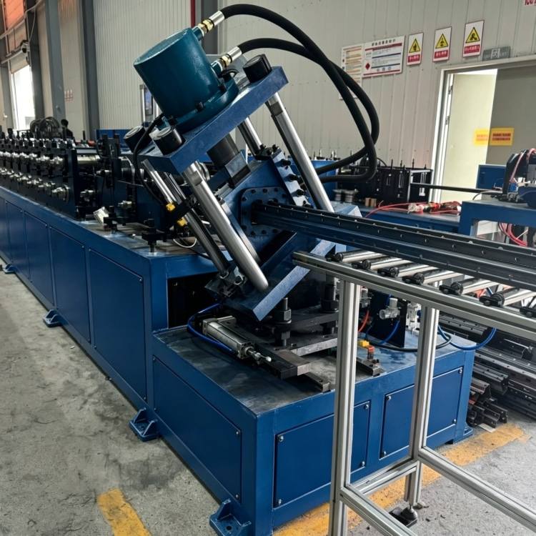 Xinnuo Heavy-Duty Upright Roll Forming Machine is a full-automatic production line for warehouse rack uprights. Equipped with multi-station forming rollers and intelligent PLC control system, it features high strength, precise dimension and stable running performance. Ideal for manufacturing heavy-load rack columns for industrial warehouses and logistics storage systems.