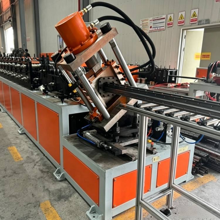 Xinnuo Heavy-Duty Upright Roll Forming Machine is a full-automatic production line for warehouse rack uprights. Equipped with multi-station forming rollers and intelligent PLC control system, it features high strength, precise dimension and stable running performance. Ideal for manufacturing heavy-load rack columns for industrial warehouses and logistics storage systems.