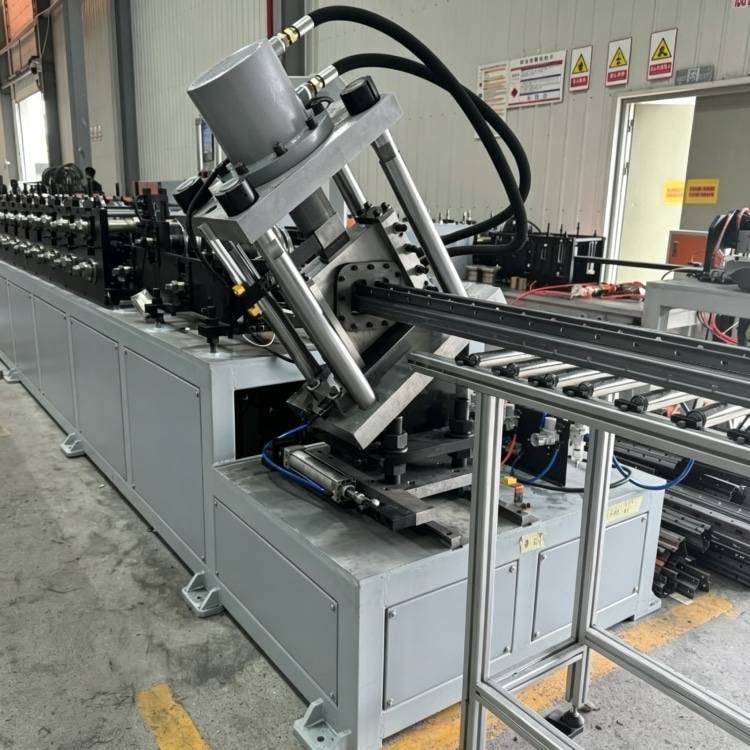 Xinnuo Heavy-Duty Upright Roll Forming Machine is a full-automatic production line for warehouse rack uprights. Equipped with multi-station forming rollers and intelligent PLC control system, it features high strength, precise dimension and stable running performance. Ideal for manufacturing heavy-load rack columns for industrial warehouses and logistics storage systems.