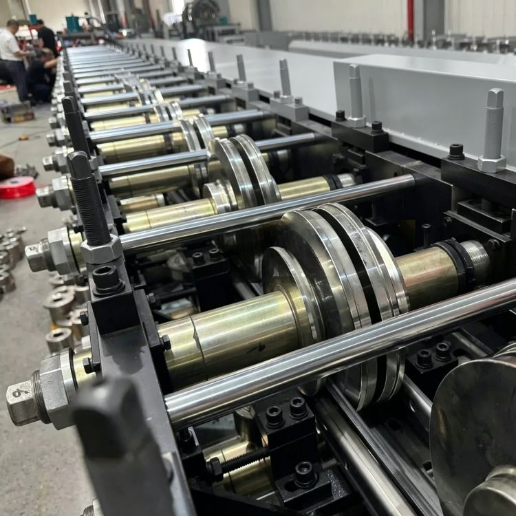 Xinnuo Heavy-Duty Upright Roll Forming Machine is a full-automatic production line for warehouse rack uprights. Equipped with multi-station forming rollers and intelligent PLC control system, it features high strength, precise dimension and stable running performance. Ideal for manufacturing heavy-load rack columns for industrial warehouses and logistics storage systems.