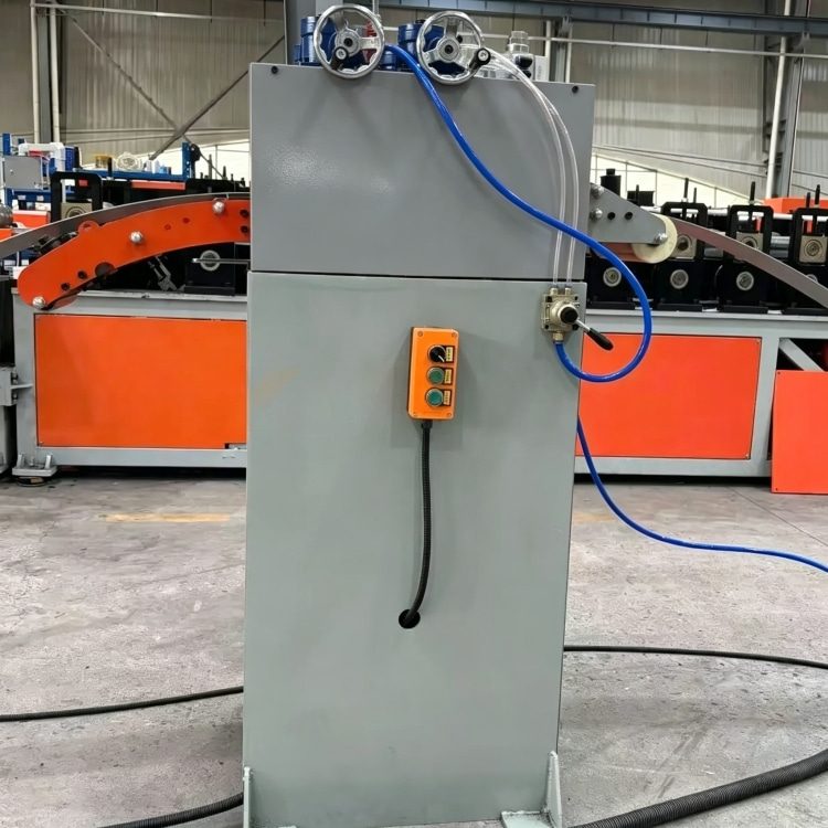 Xinnuo Heavy-Duty Upright Roll Forming Machine is a full-automatic production line for warehouse rack uprights. Equipped with multi-station forming rollers and intelligent PLC control system, it features high strength, precise dimension and stable running performance. Ideal for manufacturing heavy-load rack columns for industrial warehouses and logistics storage systems.