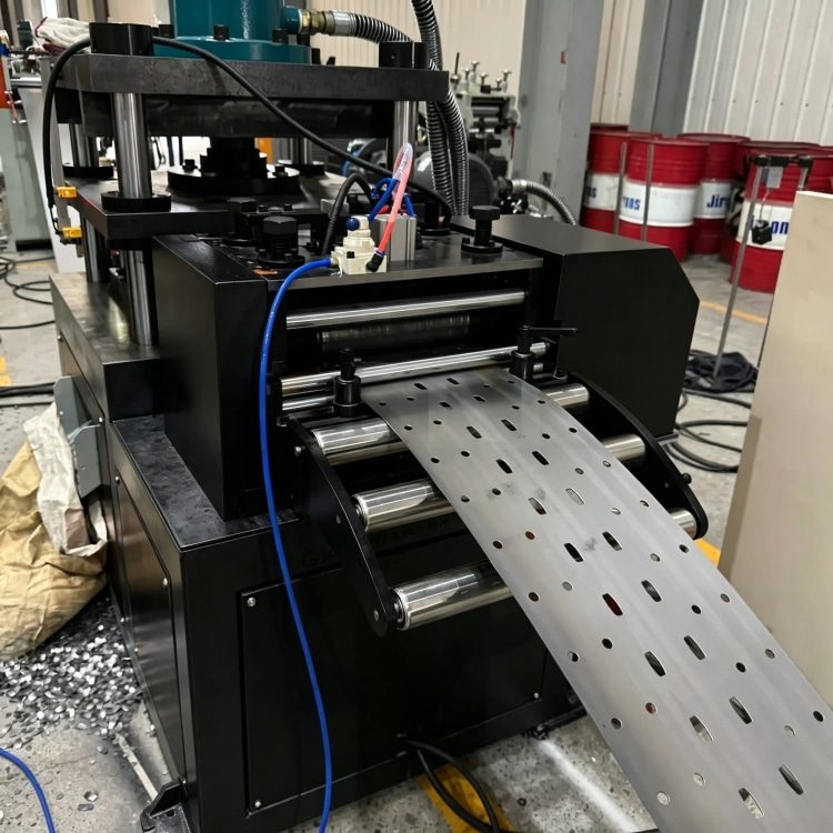 Xinnuo Heavy-Duty Upright Roll Forming Machine is a full-automatic production line for warehouse rack uprights. Equipped with multi-station forming rollers and intelligent PLC control system, it features high strength, precise dimension and stable running performance. Ideal for manufacturing heavy-load rack columns for industrial warehouses and logistics storage systems.