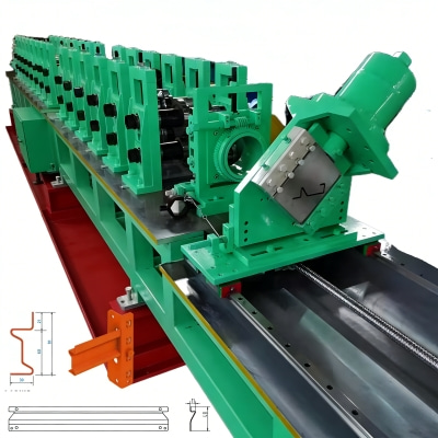 Rack Shelf Stiffener Roll Forming Machine