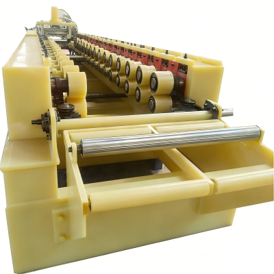 Supermarket Storage Rack Panel Roll Forming Machine