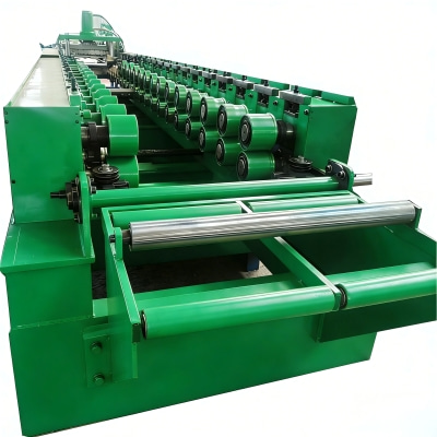 Supermarket Storage Rack Panel Roll Forming Machine
