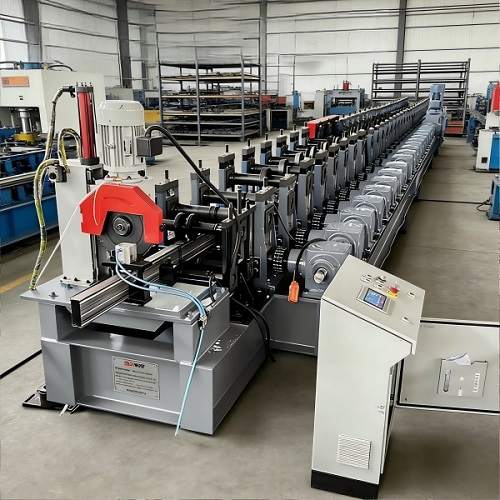 pallet rack step p beam roll forming machine