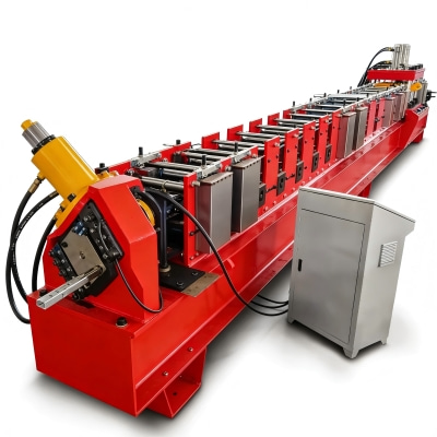 C Bracing Section Roll Forming Machine Upright Roll Forming Machine