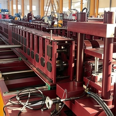 Shelf Panel Roll Forming Machine