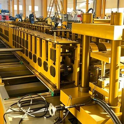 Shelf Panel Roll Forming Machine