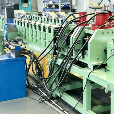 Shelf Panel Roll Forming Machine