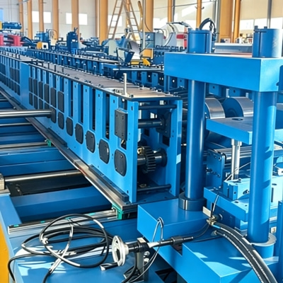 Shelf Panel Roll Forming Machine