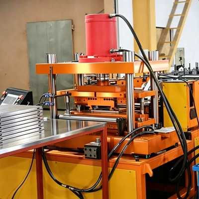 Shelf Panel Roll Forming Machine