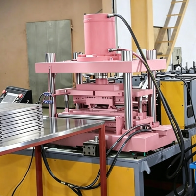 Shelf Panel Roll Forming Machine