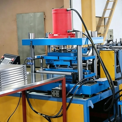 Shelf Panel Roll Forming Machine