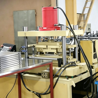 Shelf Panel Roll Forming Machine